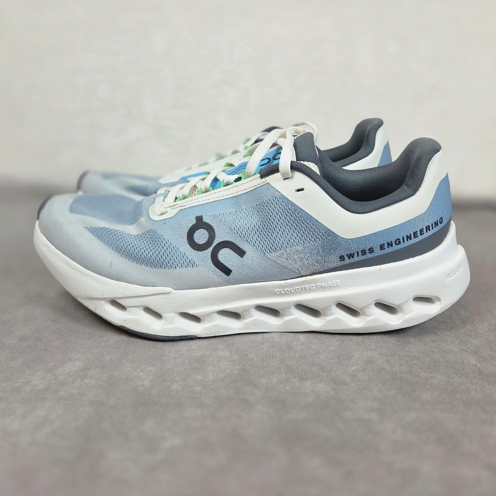 On Running Cloudsurfer Fade White Women Sneakers 3WE30051025 Size 9